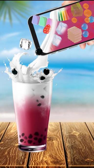 Trà sữa khoai môn